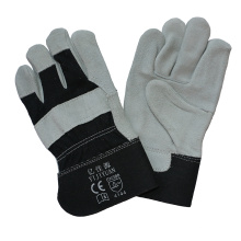 Полные латные рукавицы из натуральной кожи с защитой от лакированной кожи с Ce En388